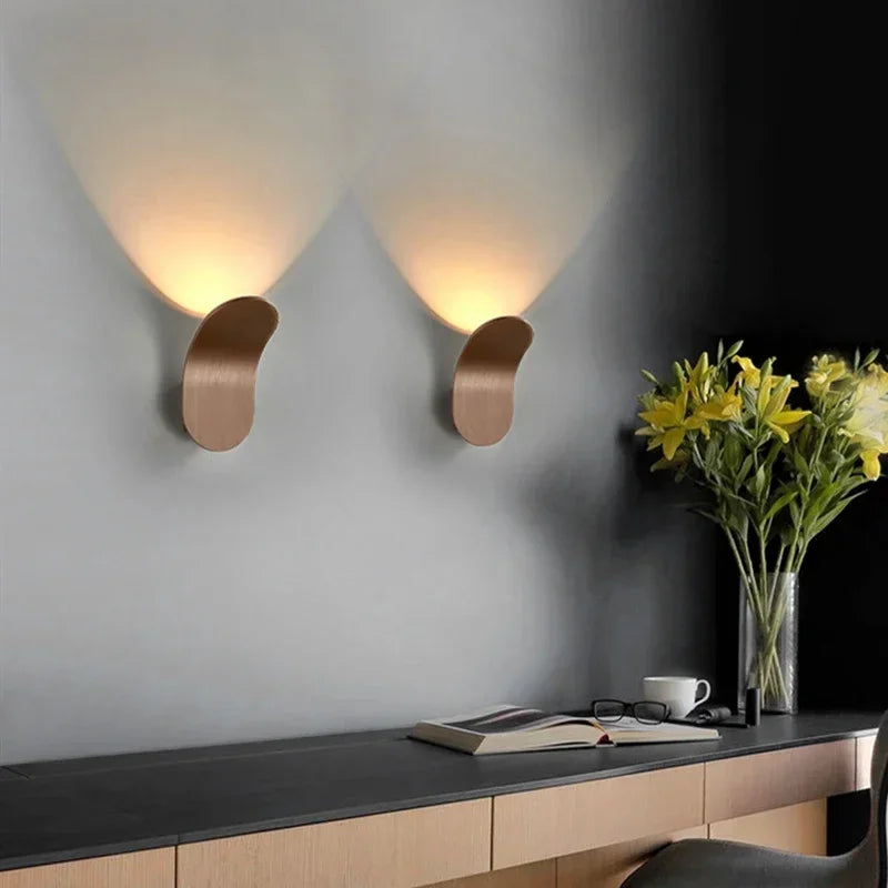 DecorBites™ Adjustable COB LED Wall Light for Modern Luxury Hotel Room, Bedroom, Bathroom