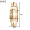 DecorBites™ Glass Crystal Wall Lamp Modern Minimalist Luxury Indoor Lighting