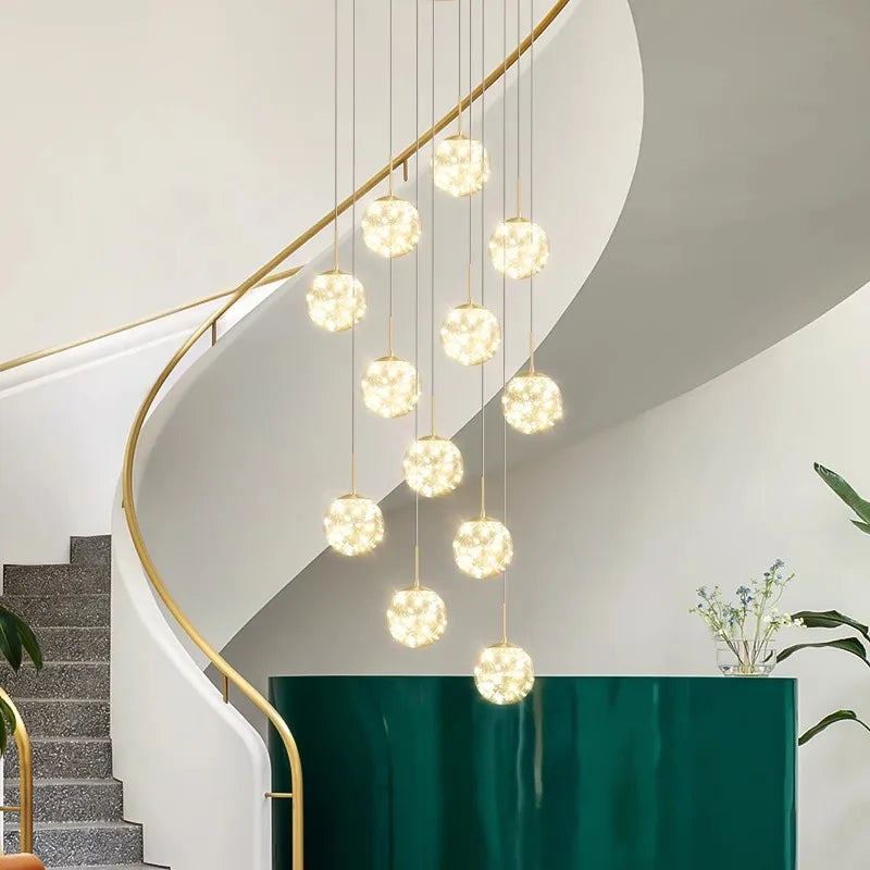 DecorBites™ LED Pendant Chandeliers for Modern Home Decor and Indoor Lighting