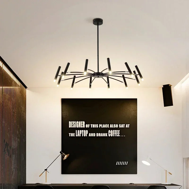 DecorBites™ LED Ceiling Chandelier Nordic Living Dining Room Bedroom Lighting Fixture