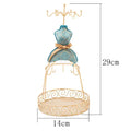 DecorBites™ Jewelry Display Shelf: Stylish Desktop Ornaments and Storage Rack