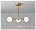 DecorBites™ Glass Ball Pendant Chandeliers - Modern LED Hanging Lights for Home Decor