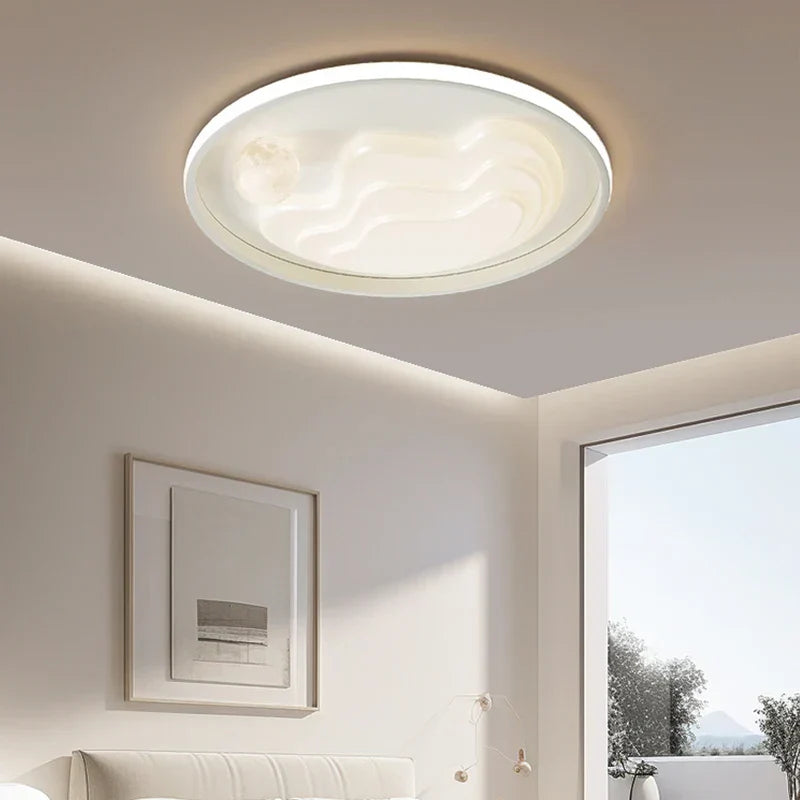 DecorBites™ LED Chandelier: Modern Lighting Fixture for Home Decor, White Lustre Lights