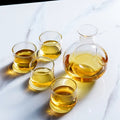 DecorBites™ Crystal Sake Ice Jug Wine Bottle Whiskey Flask Beer Cooler Dispenser