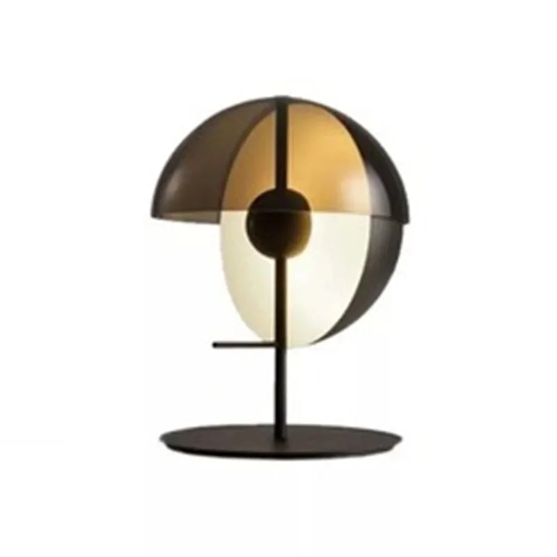 DecorBites™ Glass Table Lamp: Postmodern Nordic Luxury Design for Bedroom, Living Room, or Study