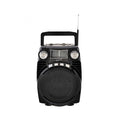 Supersonic Bluetooth Portable 4 Band Radio in Black