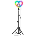 SuperSonic Pro Live Stream 10 Inch Heart Ring Light with RGB