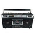 Super Sonic Retro 4 Band Radio Speaker & Cassette Player With Bluetooth in Black