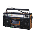 SuperSonic 4 Band Radio & Cassette Player with Cassette To Mp3 Converter and Bluetooth