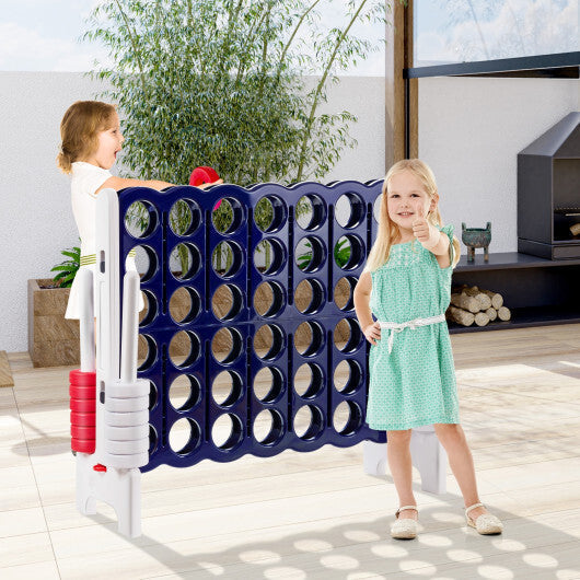 4 in A Row 4-to-Score Giant Jumbo Game Set for Family Party Holiday
