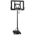 Adjustable Portable Basketball Hoop Stand with Shatterproof Backboard Wheels