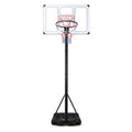 4.1-10 Feet Portable Basketball Hoop 18-Level Adjustable with Heavy Duty Fillable Base