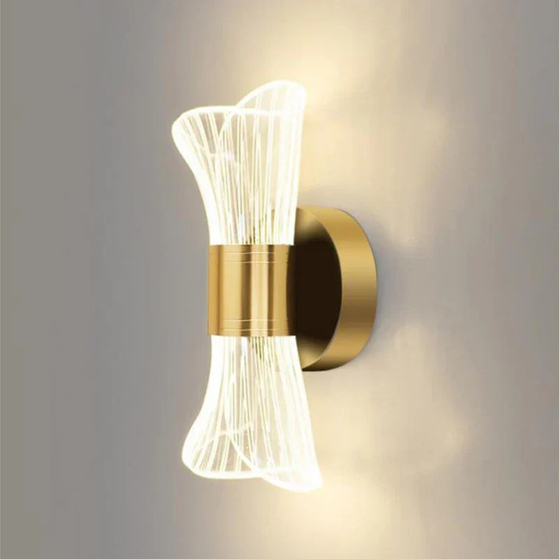 DecorBites™ Crystal Wall Lamp for Bedroom Living Room Aisle Lighting
