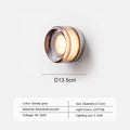 DecorBites™ Amber Jelly LED Wall Sconce for Bedside Room Decor, Smoke Grey Wall Lamp