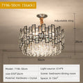 DecorBites™ Crystal Chandelier: Postmodern Light Luxury for Living Room, Bedroom, Kitchen.