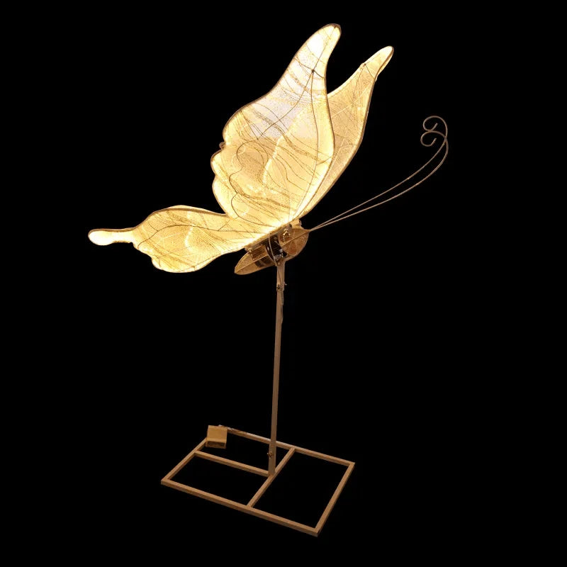 DecorBites™ LED Butterfly Wing Lace Hanging Lamps for Romantic Decoration and Party Lights