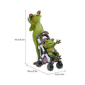 DecorBites™ Frog Family Statue Set Home Decor Cute Animal Figurine Living Room Bedroom Desktop Accessory