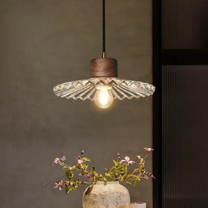 DecorBites™ Glass LED Pendant Light - Modern Nordic Hanging Lamp for Home and Dining