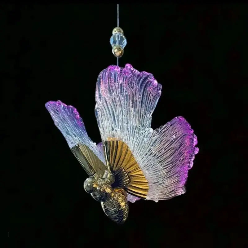 DecorBites™ Luxe Bedside Lamp, Butterfly Pendant, Minimalist Living Room Bar Desk Light