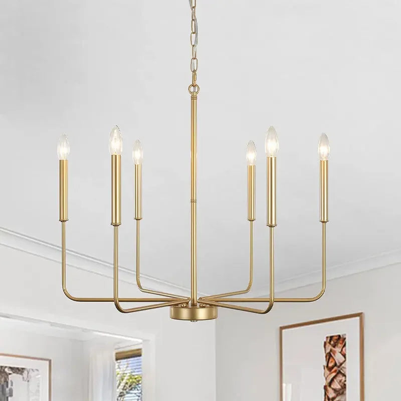 DecorBites™ Iron Branch Chandelier LED Pendant Light - Elegant Home Decor
