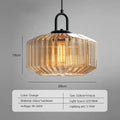 DecorBites™ Glass LED Pendant Chandelier Colorful Kitchen Island Light Fixture