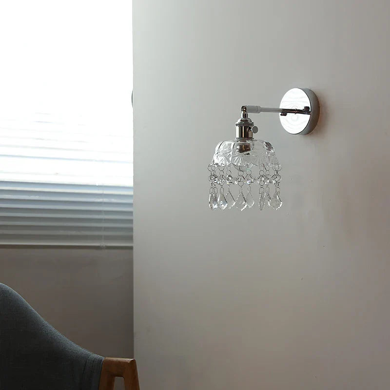 DecorBites™ Crystal LED Wall Light – Modern Nordic Living Room Bedside Lamp