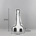 DecorBites™ Abstract Vase: Modern Design, Desk Decoration, Room Aesthetic Decor