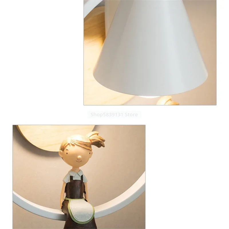 DecorBites™ Iron LED Wall Lamps, Nordic Modern Design for Living Room, Bedroom, Aisle, Hotel