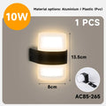 DecorBites™ LED Facade Wall Light for Home and Garden Decor, Waterproof Stair Luminaire
