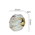 DecorBites™ Fringe Geometry Ceramic Vase Wedding Home Decor Bouquet Flower Pot