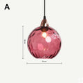 DecorBites™ Glass Ball Lustre Pendant Lights - Modern Nordic Design for Kitchen, Bedroom, or Restaurant