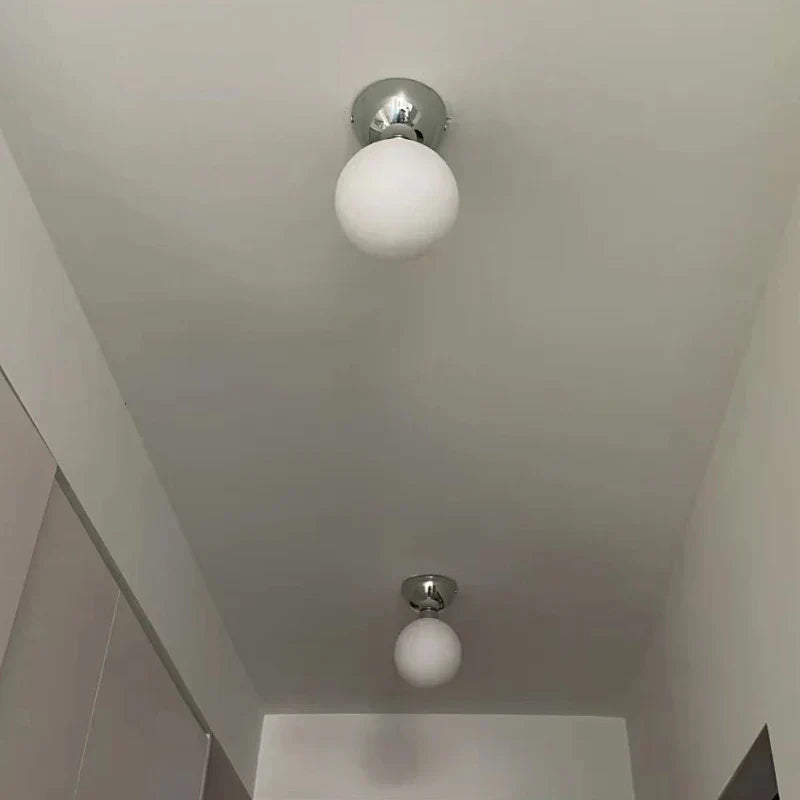 DecorBites™ Glass Iron LED Ceiling Light - Modern Nordic Style Lighting Fixtures
