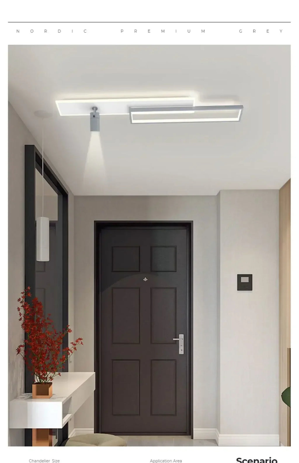 DecorBites™ Corridor Spotlight Ceiling Light 2024 - Modern Cloakroom Entrance Decoration Lamps
