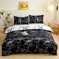 Botanical yellow & white floral duvet cover set bedroom bedding