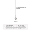 DecorBites™ Glass Ball LED Chandelier for Dining Room, Hotel, and Stairs