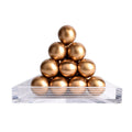 DecorBites™ Geometric Gold Tower Set for Stylish Home Decor
