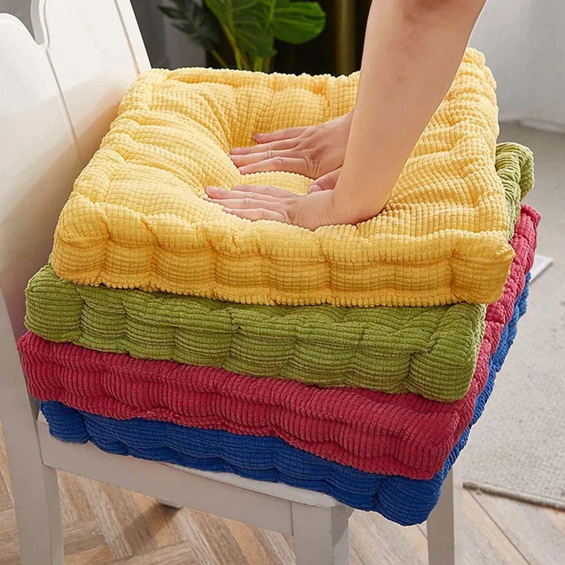 DecorBites™ Corduroy Tufted Floor Seat Cushion for Indoor Living Room Balcony Meditation