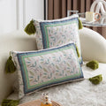 DecorBites™ Ethnic Style Tassel Throw Pillow Cover Set