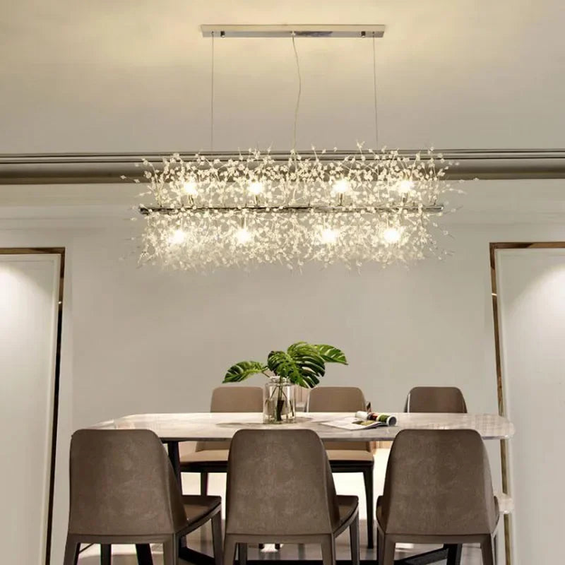 DecorBites™ Dandelion Chandelier LED Hanging Light for Living Room Dining Decoration