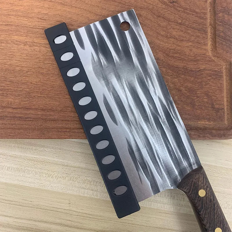 DecorBites™ Knife Blade Protectors - Set of 3: 16.5/18.5/21cm Sleeves for Kitchen Knives