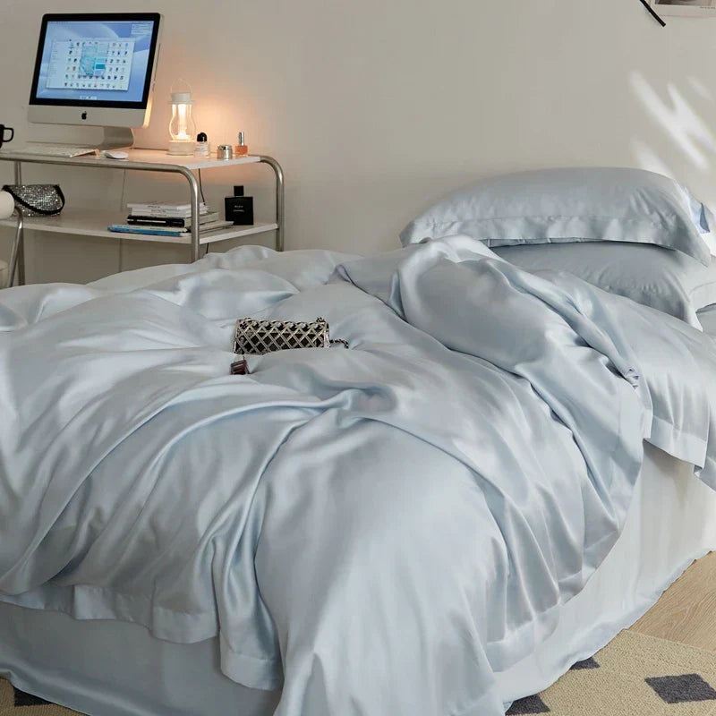 DecorBites™ Eucalyptus Lyocell Luxury Bedding Set with Cooling Properties