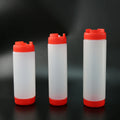 DecorBites™ Dual-Head Tomato Squeeze Bottle for Ketchup and Salad Dressing