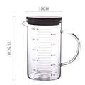 DecorBites™ Heat-Resistant Glass Beaker Mug with Thickened Scale - 2022