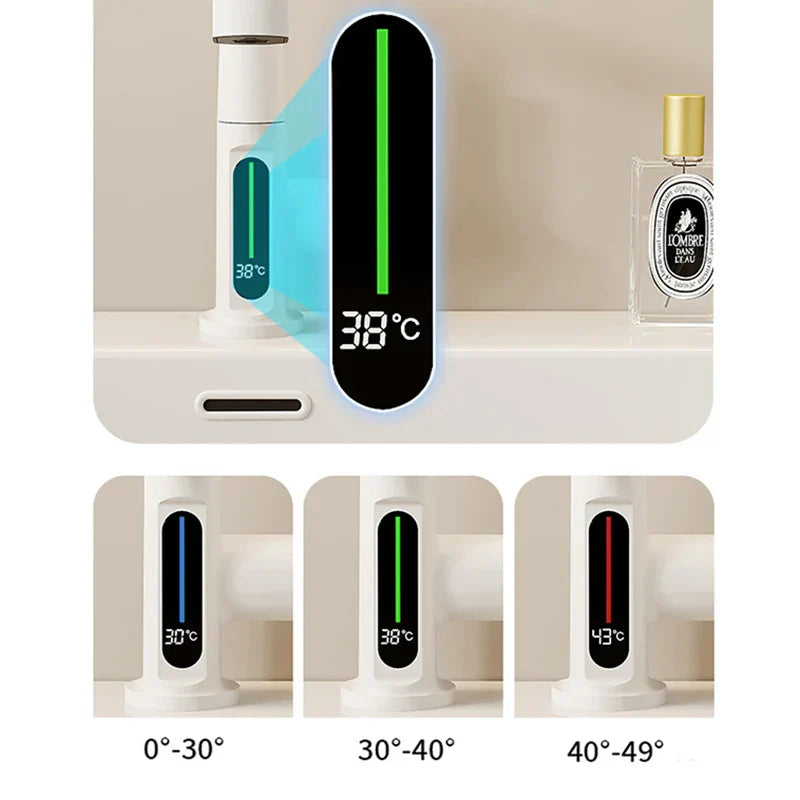 DecorBites™ Digital Display Basin Faucet with Temperature Control