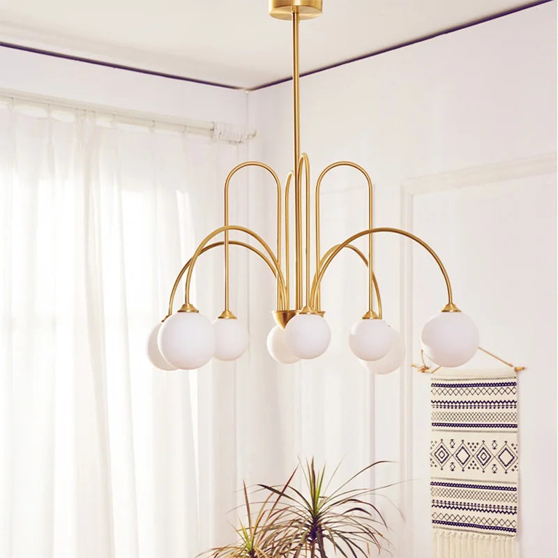 DecorBites™ LED Pendant Chandelier for Living Room Bedroom Decor