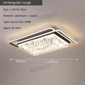 DecorBites™ Crystal Industrial Pendant Chandelier Set for Modern Living Room and Bedroom Decor