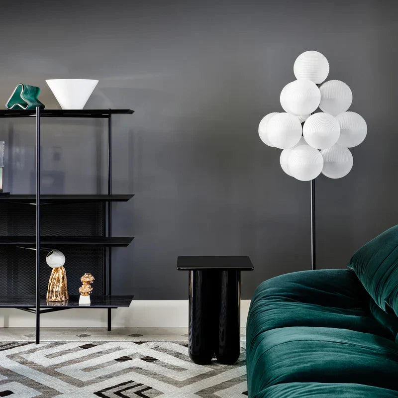 DecorBites™ Grape Chandelier: Modern Glass Ball Pendant Lamp for Living Room and Bedroom