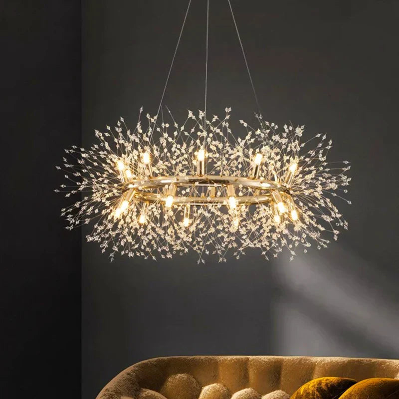 DecorBites™ LED Pendant Chandeliers for Living and Dining Room - Modern Indoor Hanging Light