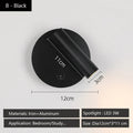 DecorBites™ Adjustable LED Wall Reading Lamp 3W Spotlight for Bedroom and Hotel