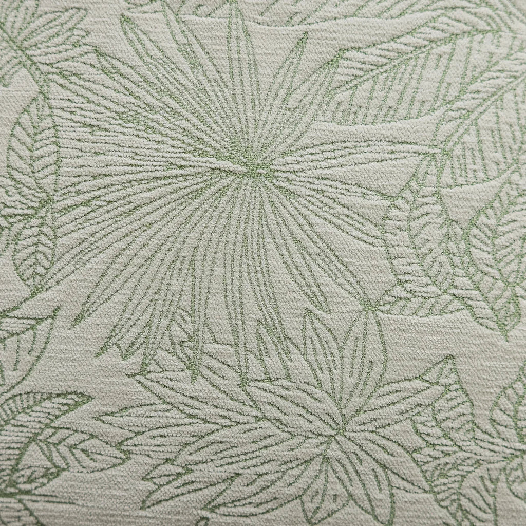 DecorBites™ Green Plant Jacquard Pillow Covers for Light Luxury Living Room Decor